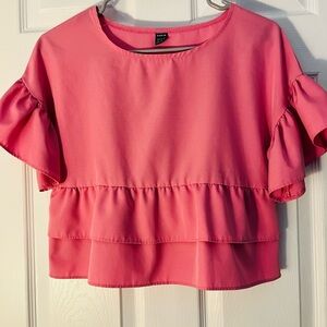SHEIN Vibrant Pink Tee
